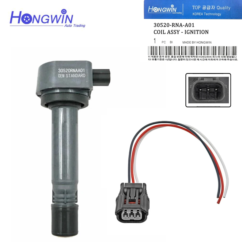 30520-RNA-A01 Ignition Coil or Wire Plug For Honda Civic 2006-2011 1.8L UF582 UF582 C1580 UF582 30520RNAA01 30520 RNA A01