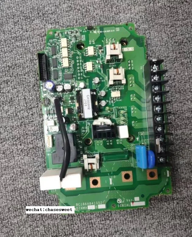 D74MA5.5B, BC186A841G52 with IGBT CM35MXB2-24A  Used in good condition driver board for FR-D740-5.5K  Inverter