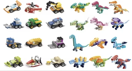 24 Days Christmas Advent Calendar Box Animal Insects DIY Bricks Model Countdown Calendar New Year 2026 Xmas Gift photo review