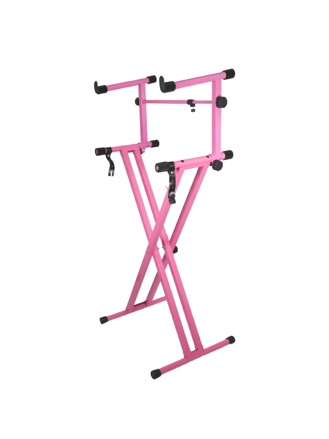 

5-ядерная 2-уровневая подставка для клавиатуры, комбинированная сверхмощная регулируемая подставка для фортепиано с удлинителем