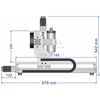 LY CNC 라우터 X6M 3축 4축 조각 드릴링 밀링 머신 USB 포트 1.5KW 공기/수냉식 스핀들 옵션 220V 110V 5