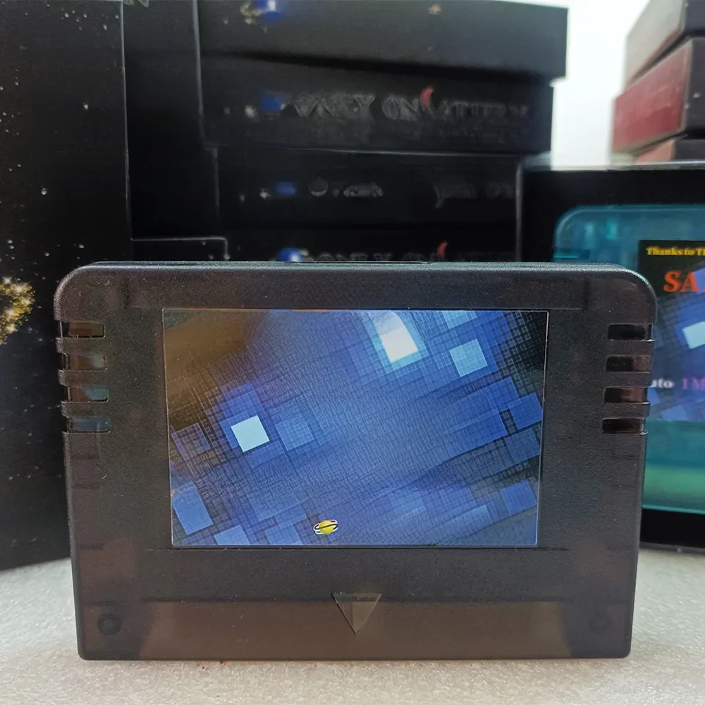 Saturn HD Loader Saroo Unterstützung Englisch Menü SS Ever drive Patrone verwenden TF-Karte lesen