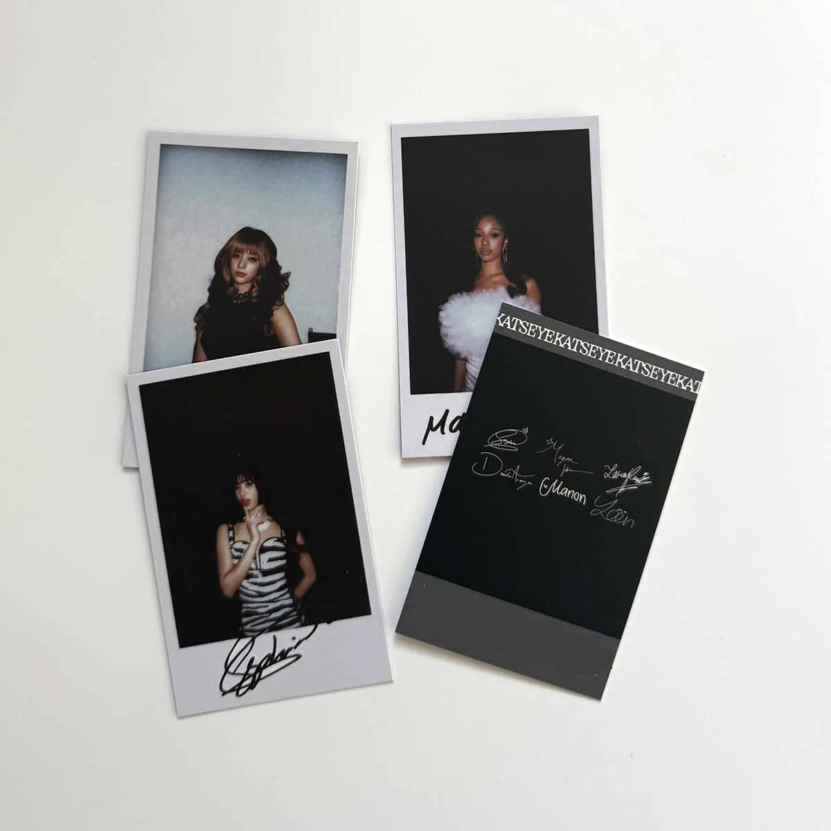

Korean Girls Group KATSEYE 6PCS/Set Photocard High Quality INS Style Double Sides Printing Lomo Card Annie Tarzan Bailey Gifts