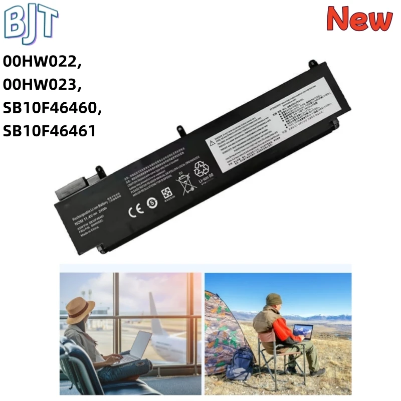 

New 11.25V 24Wh 3Cell Laptop Battery 00HW022 00HW023 for Lenovo ThinkPad T460s T470s Notebook SB10F46460 SB10F46461 Lithium-ion