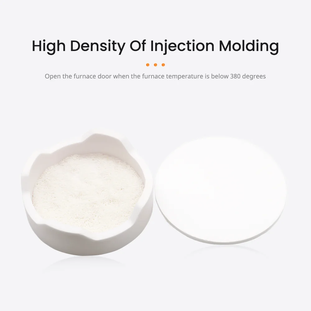 Dental Zirconia Sintering Crucible Tray 100*31.5mm High Density Thermostability 1550℃ AI2O3＞99% Dental Ceramic Sintering Tray