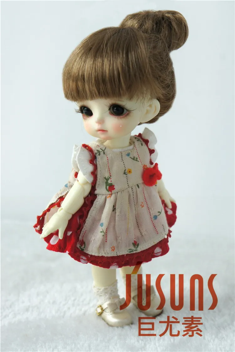 JD049 All Sizes Lovely Up Style BJD Wigs Suit For 1/12 1/8  1/6 1/4 1/3 Doll Hair Cheap Tiny OB11 YOSD MSD SD Wig Accessories