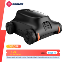 Seauto SAT 10Cordless Robotic Pool Vacuum 180 Mins Running Up to 2150 Sq.ft, 180W Brushless Motor, for In Ground Flat Pools