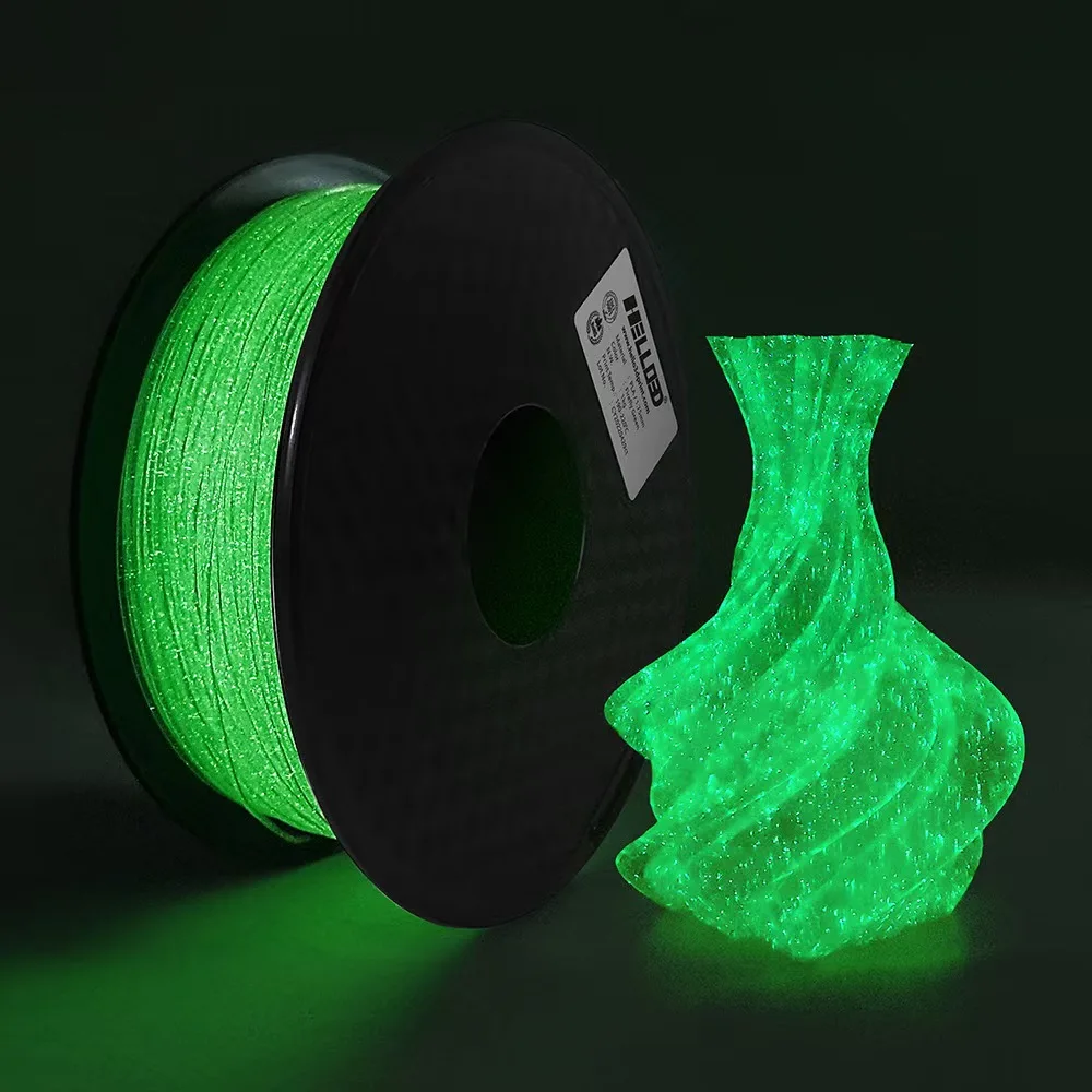 

Luminous Stars PLA 3D Printer Filament 1.75mm Starry Sky Glowing In The Dark Noctilucent,250g