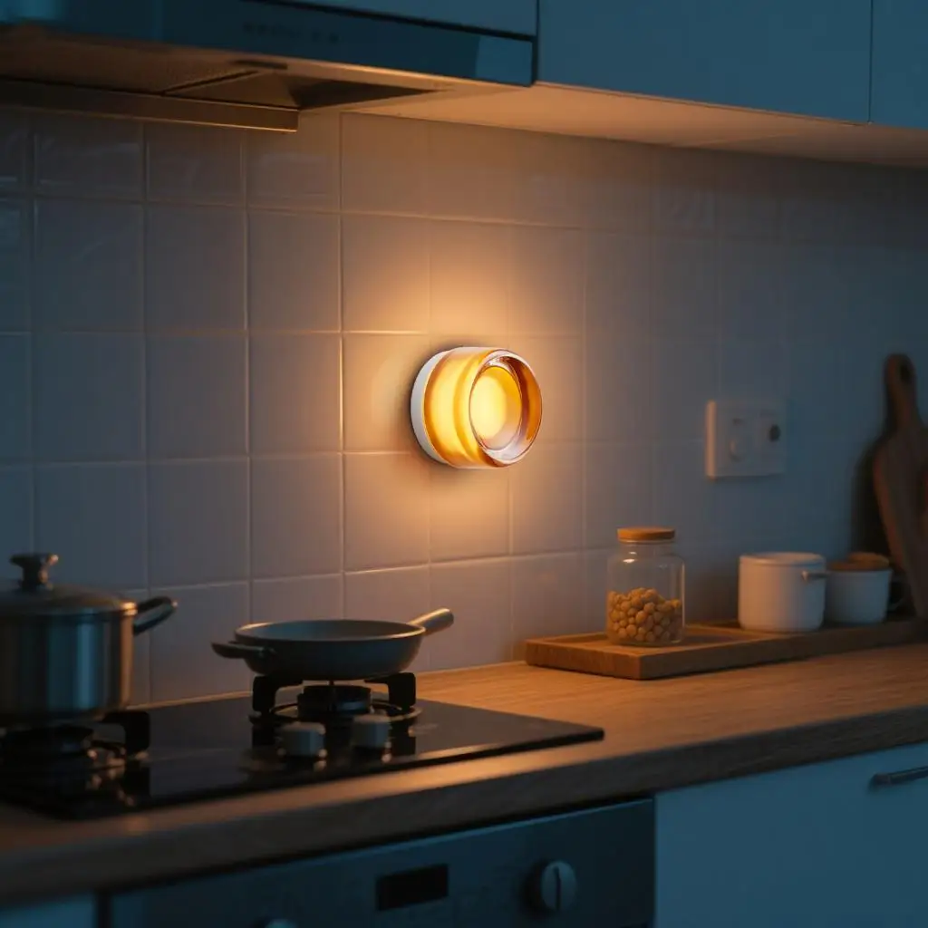 

Скандинавский светодиодный настенный светильник для прохода, янтарный желе, декор, настенные бра, коридор, акриловые светильники, абажур, светодиодный потолочный светильник, дымчато-серый светильник