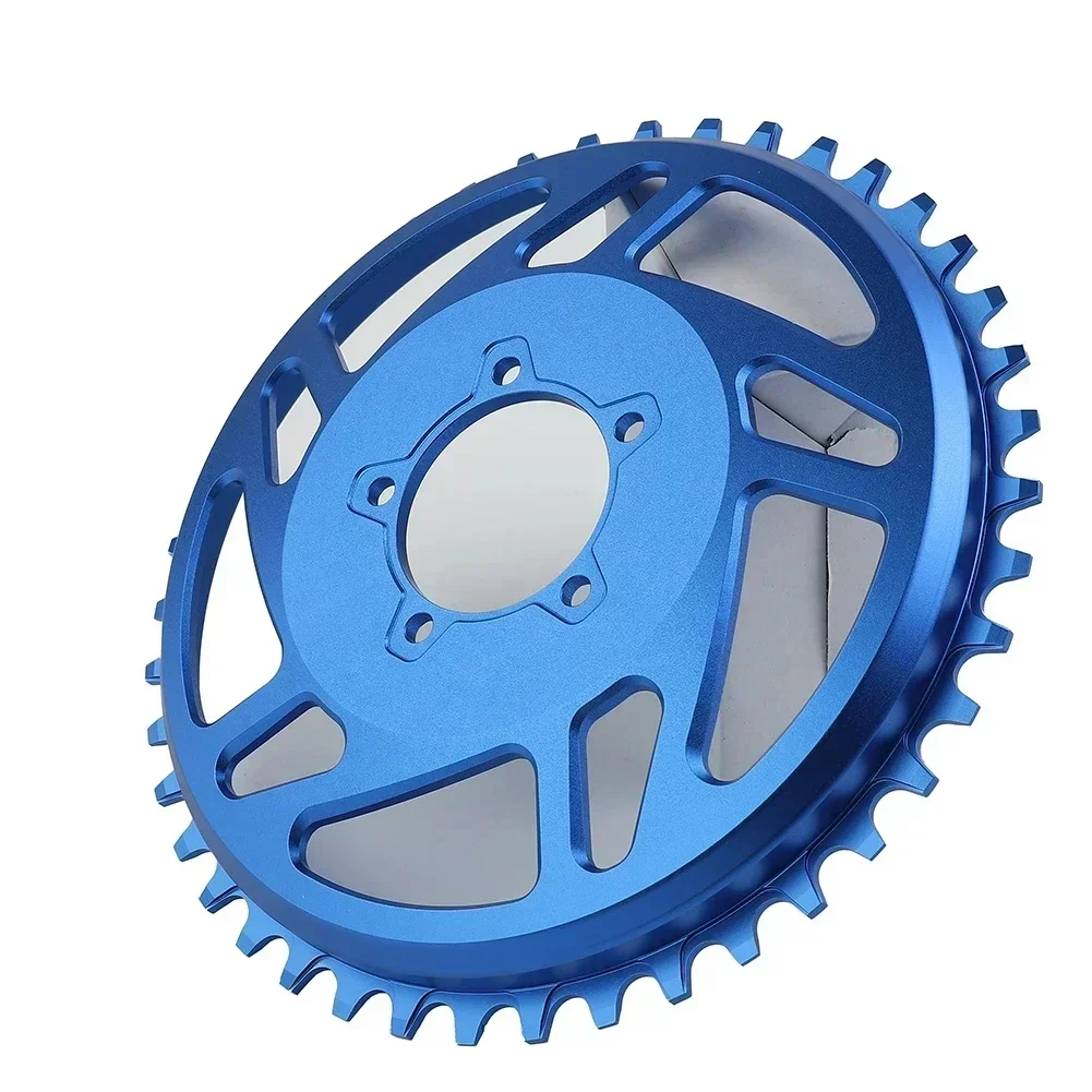 AliExpress 42T Electric Bicycle Chain Link High-quality Ebike Chain Ring Offset Correction FOR BAFANG BBSHD Aluminum Alloy Cycling Riding