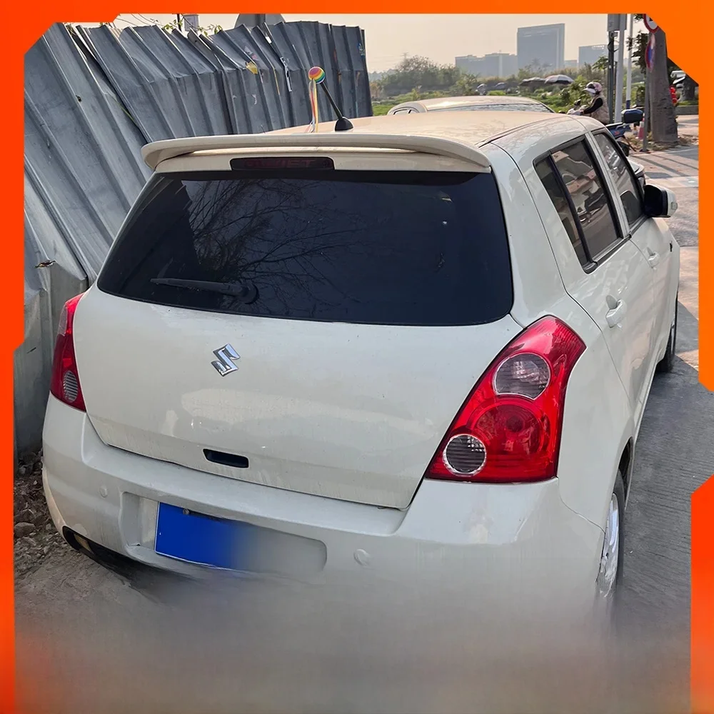 Pour Suzuki Swift 2005-2016 RS415 aileron de hayon arrière-becquet arrière de toit peint noir brillant