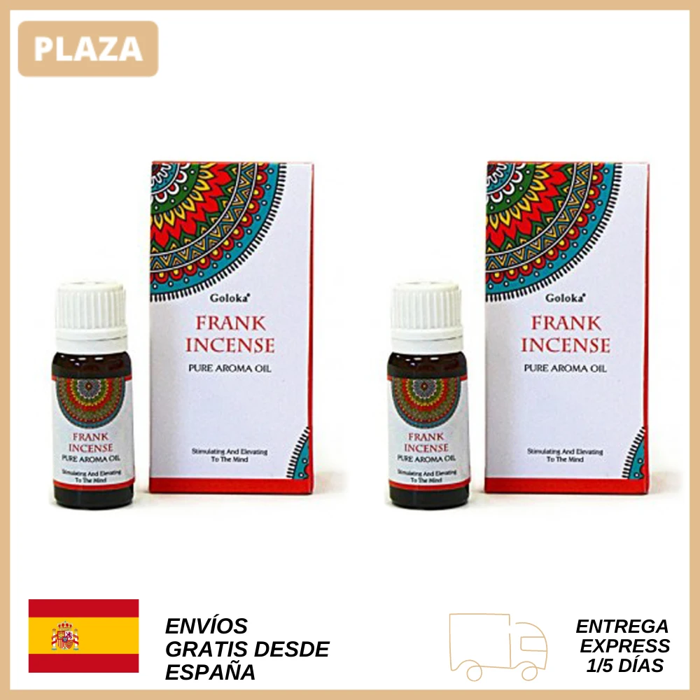 2 units Goloka Frankincense essential oil 10 ml-aromatherapy-suitable for humidifier, diffuser and essence burner-NO topic use cheap essential oil-Olibano oil