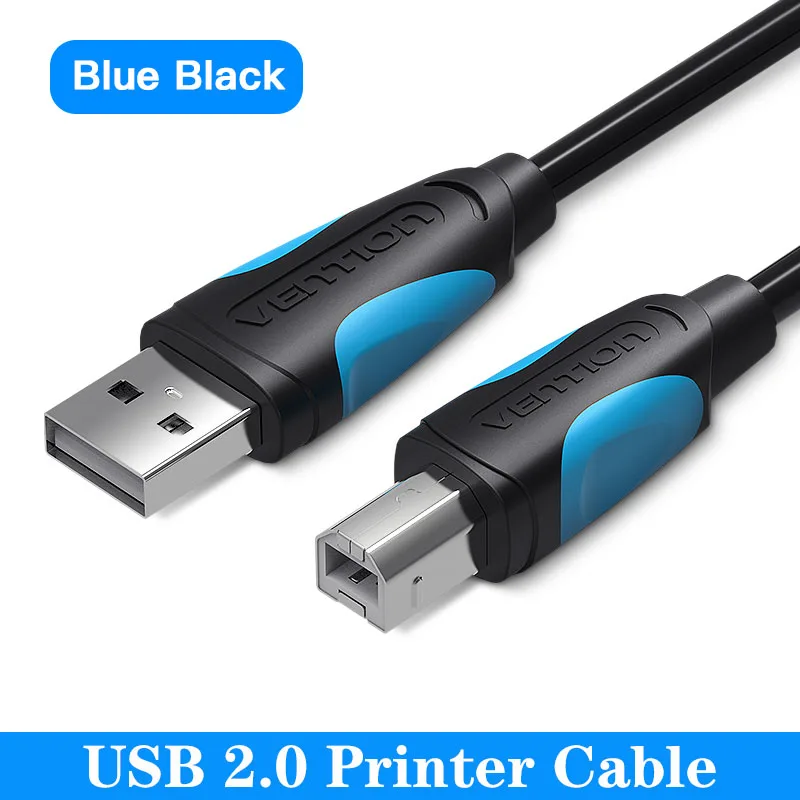 Vention USB-Druckerkabel USB 3.0 2.0 Typ A Stecker auf B Stecker Sync Datenscanner Druckerkabel für ZJiang HP Canon Epson USB-Drucker
