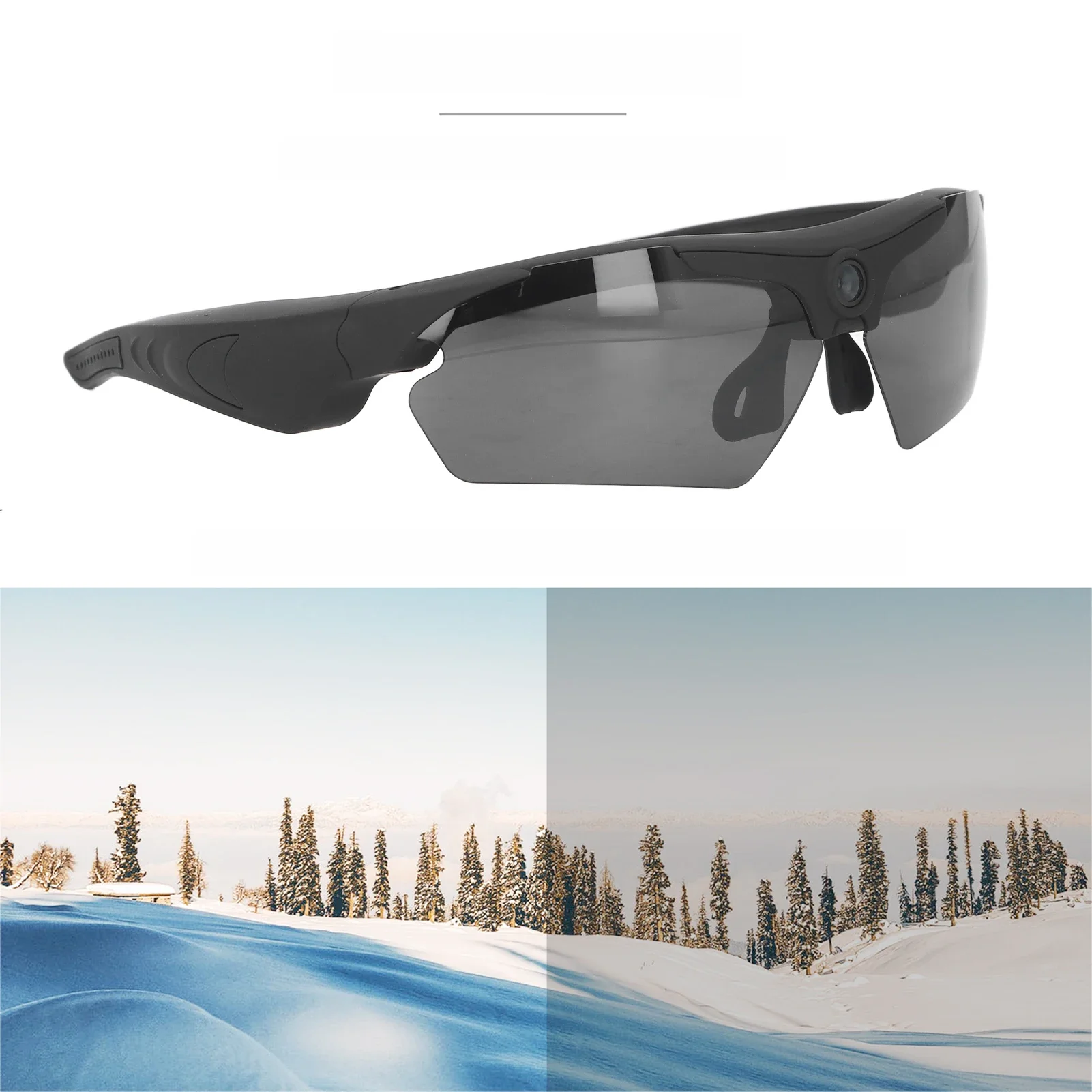 AliExpress YOUTHINK Camera Glasses Video Sunglasses 1080P Full HD Video Recording Shooting Camera Glasses for Cycling Driving Hiking Fishing Hunting