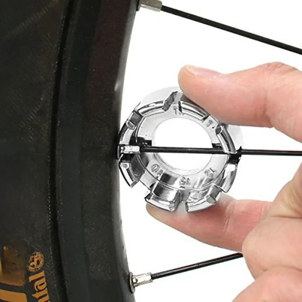 AliExpress Portable Hand Tools Mini Cycle Spoke Nipple Key Bike Bicycle Wheel Rim 8 Way Wrench Spanner Bike Repair Tool Durable  Bicycle