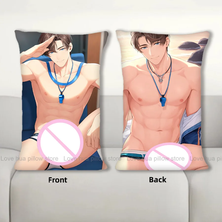 

Dakimakura Anime zuoran Pillow Cover Sofa Cushion Double-side Print Throw Pillow Case 40X60cm