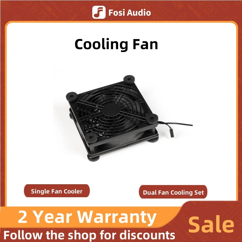 USB-Powered Cooling Fan – Perfect for V3 MONO, V3 and BT20A PRO Amplifier Cooling