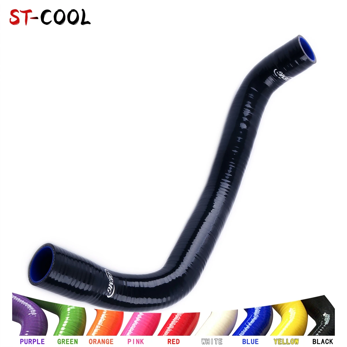 For Nissan Skyline GTR R33 RB26 BCNR33 25DETT 1995-1998 1996 1997 Coolant Silicone Pipe Radiator Hose Kit 2Pcs 10 Colors