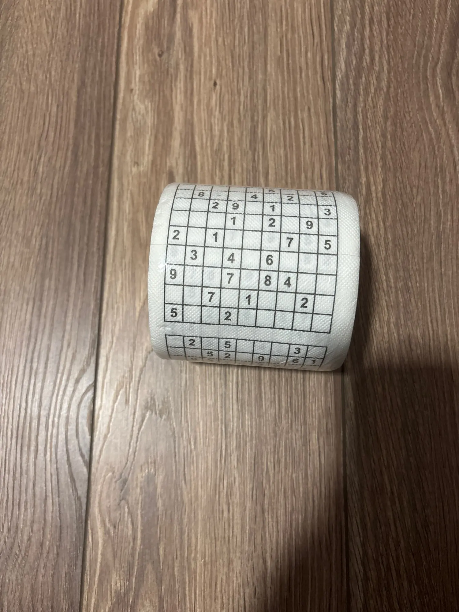 Sudoku Game Toilet Paper Office Home Puzzle Jiugong English photo review