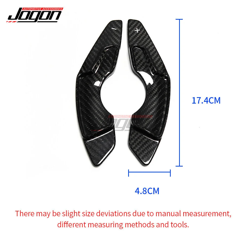 Real Carbon Fiber Paddle Shifter For Lexus RC200t RC300 RC350 IS250 IS300h IS350 NX200t NX200h NX300 NX300h Steering Wheel Trim