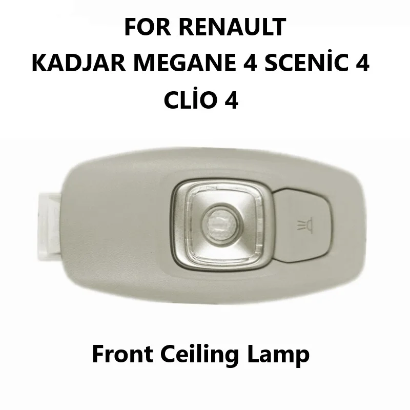 For Renault Kadjar Megane 4 Clio 4 Scenic 4 Front Interior Ceilling Lamp Book Reading Lighting Auto Split Parts Affordable