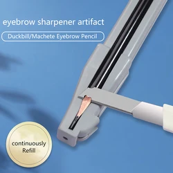 Pen Sharpener para Microblading Sobrancelha, Ferramenta Ponta Fina, Maquiagem Semi-Permanente, Probe Pen, Maquiagem Ferramenta