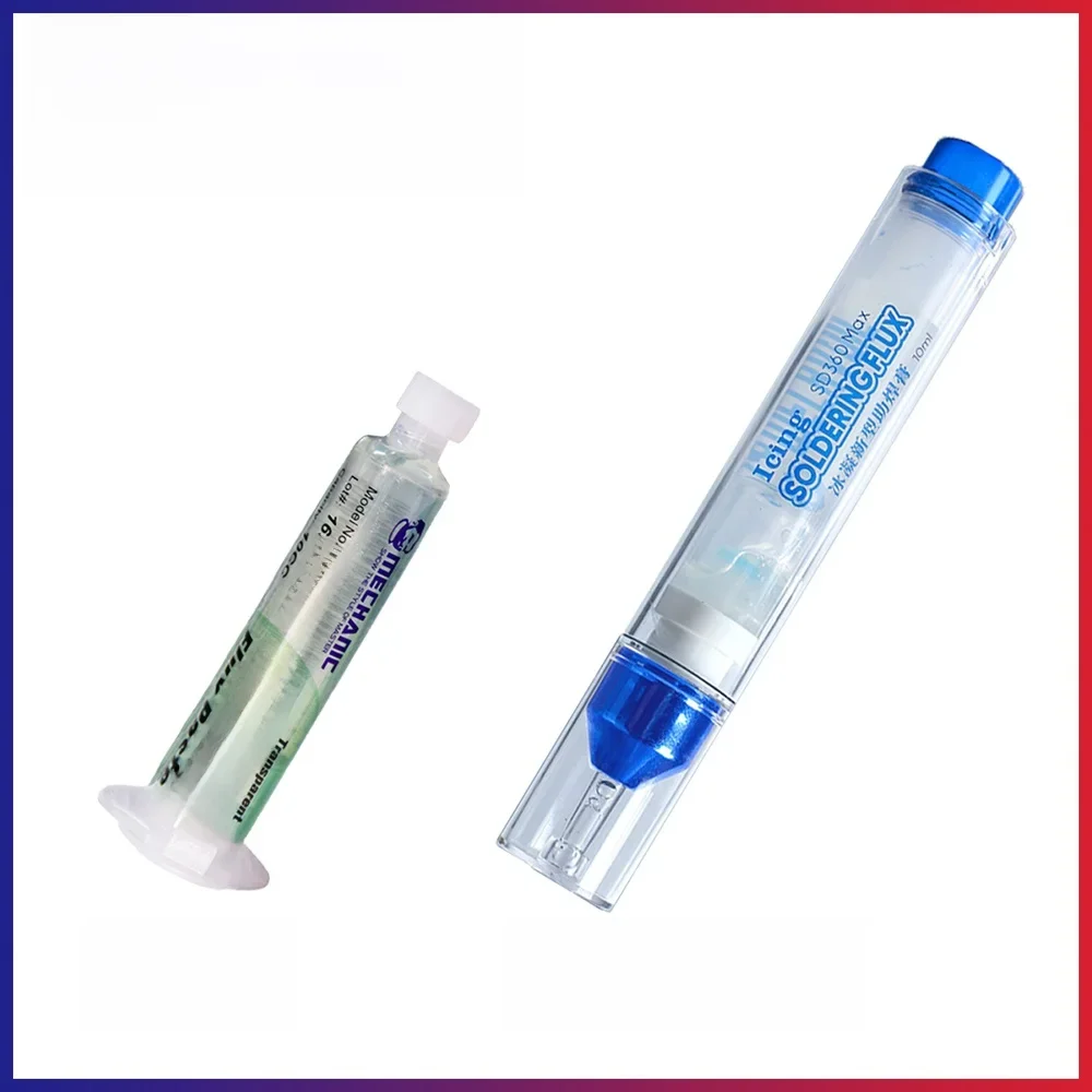 MECHANIC Icing SD360 Max 10cc No-Clean Transparent Solder Paste Welding Advanced Oil Flux For PCB SMD BGA SMT Soldering Repair — zdjęcie 2