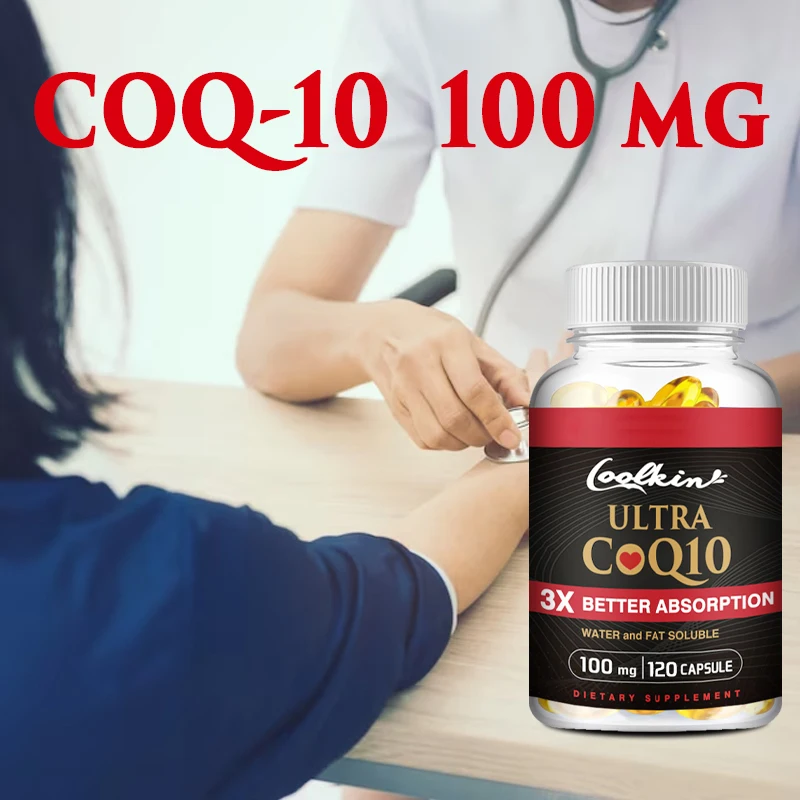 Ultra coq10-liefert Energie, unterstützt Herz-und Herz-Kreislauf-Gesundheit, Antioxidans-120 Kapseln