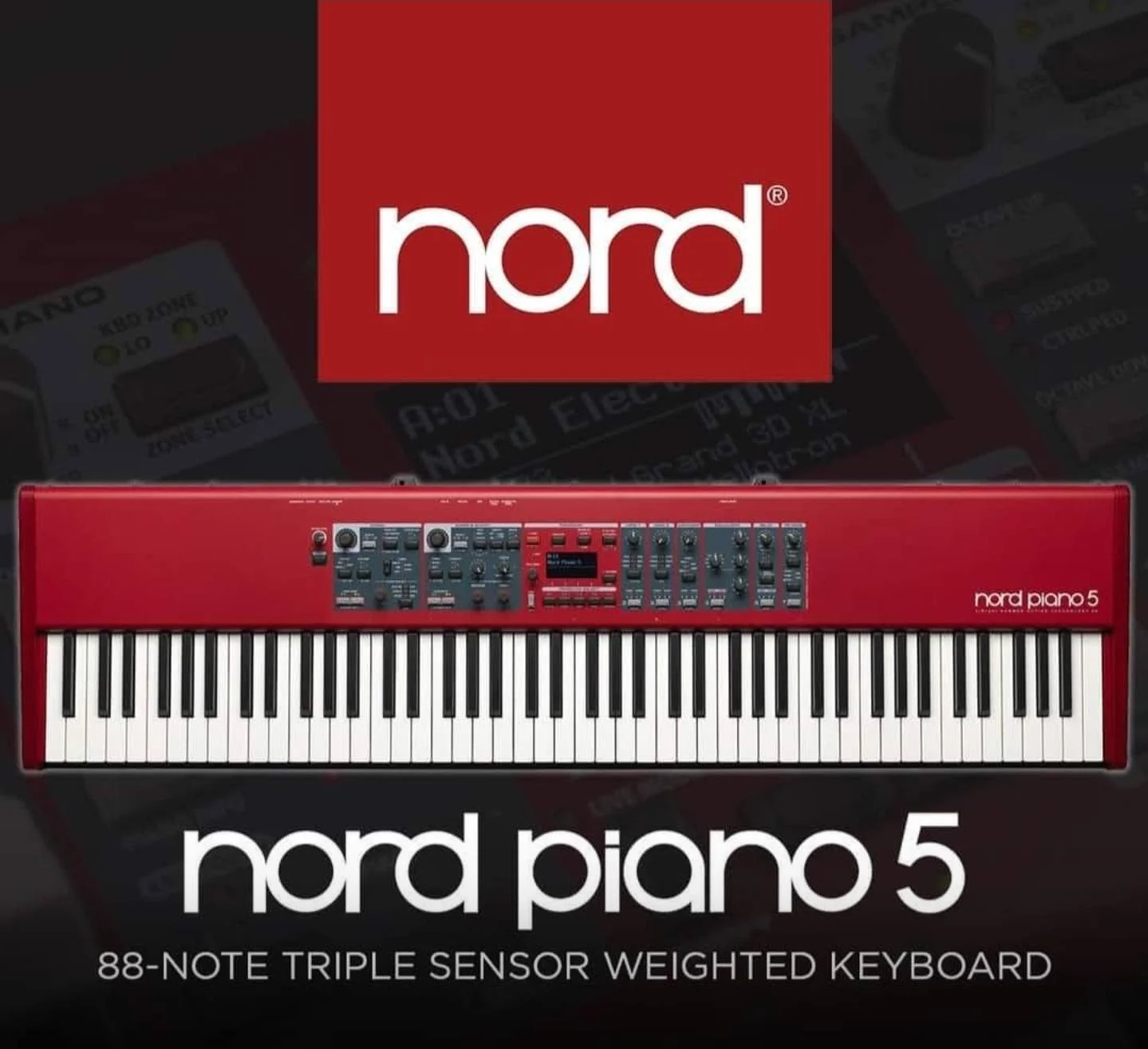 เราได้รับสิ่งที่ยอดเยี่ยม # คีย์บอร์ด NORD ลดราคาพิเศษสำหรับคุณ!! รับประกันของแท้ใหม่เอี่ยมพร้อมการรับประกันจากตัวแทนจำหน่ายในประเทศ 🔥 🎹   ไม่