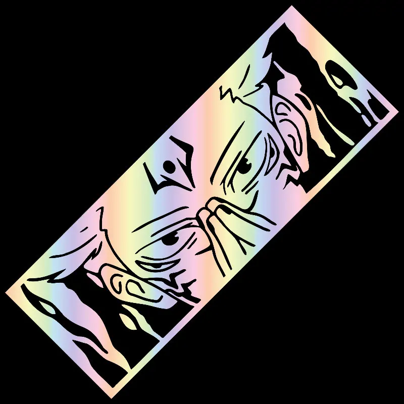1PCS Auto Aufkleber Mein Domain Anime Aufkleber Auto Teile Fenster Stoßstange Mann Und Gott Persönlichkeit Dekoration Vinyl Aufkleber