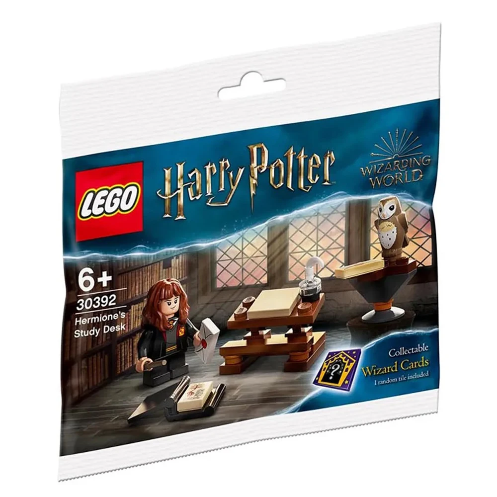 Lego Harry Potter-Hermione Desk 30392 Boys Girls Figures + 3 Years, Blocks, original,bricks, bricks, bricks