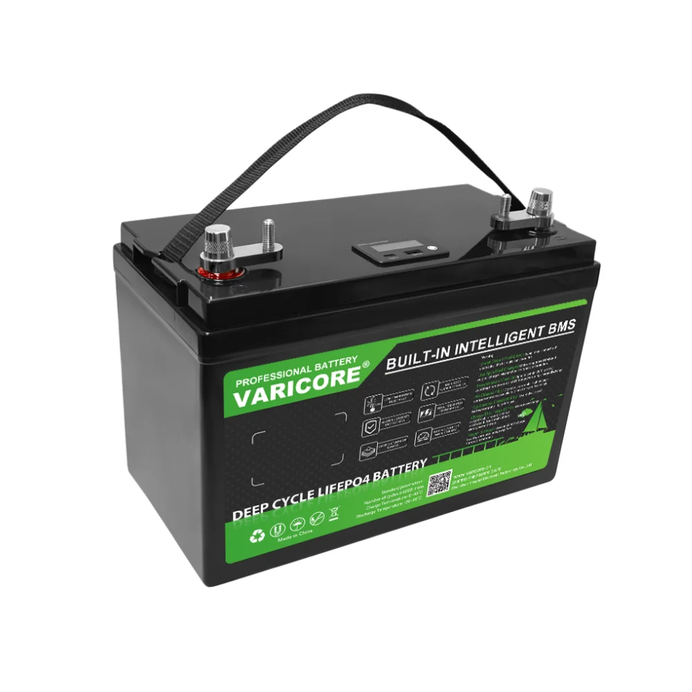 12V 160Ah LiFePO4 Batterij Oplaadbare Lithiumbatterij BMS Bescherming voor RV Boot Zonnestelsel Camping Thuis Backup Power - afbeelding 2