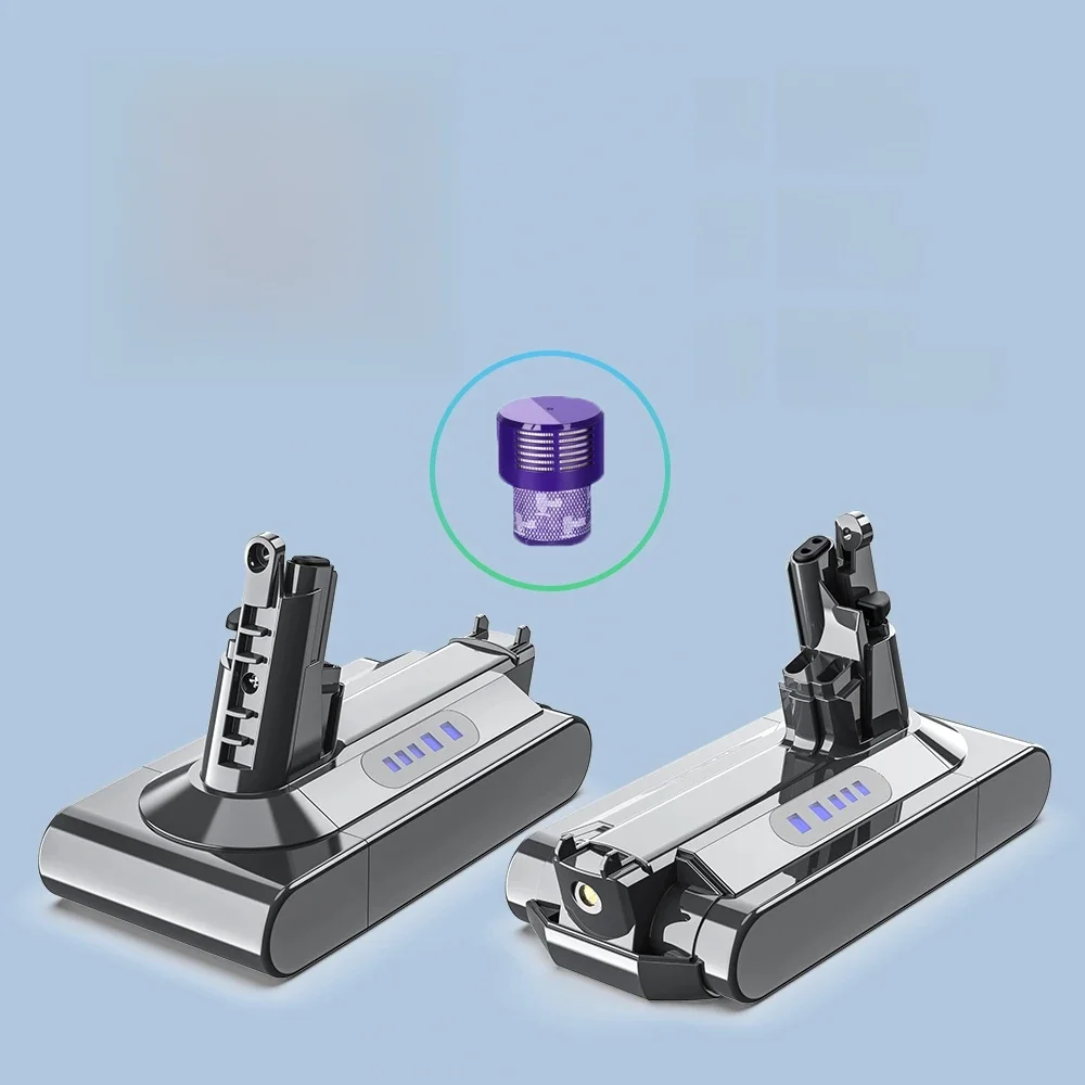 Do baterii Dyson V10 SV12 25,6 V 6000 mAh akumulatory litowo-jonowe do V10 Absolute V10 Fluffy cyclone V10 Zapasowy akumulator do odkurzacza — zdjęcie produktu 7