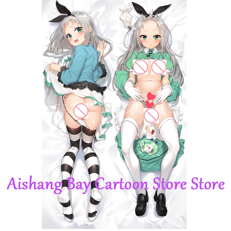 

Dakimakura Anime Pillow Cover Kanzaki Hideri Cross-dressing Double Sided Print Life-size Body Decoration