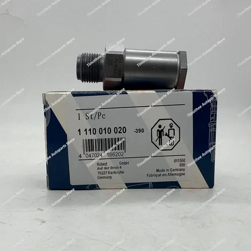 Alta calidad para B-osch 1110010020 Válvula de presión limitada del riel de combustible para Cumminss 3963808 Dodgee Ram 2500 3500 5.9L