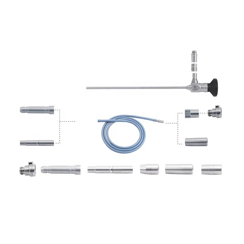 Medical Surgical Φ4X1800mm 2000m 2500mm 3000mm Endoscope Microscope Cold Light Source Optical Fiber Cable Autoclavable