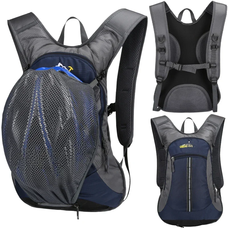 AliExpress HU WAI JIAN FENG Outdoor Sport Cycling Camping Water Bag Storage Hydration Helmet Backpack UltraLight Hiking Bike Riding Pack Bladder Knapsack