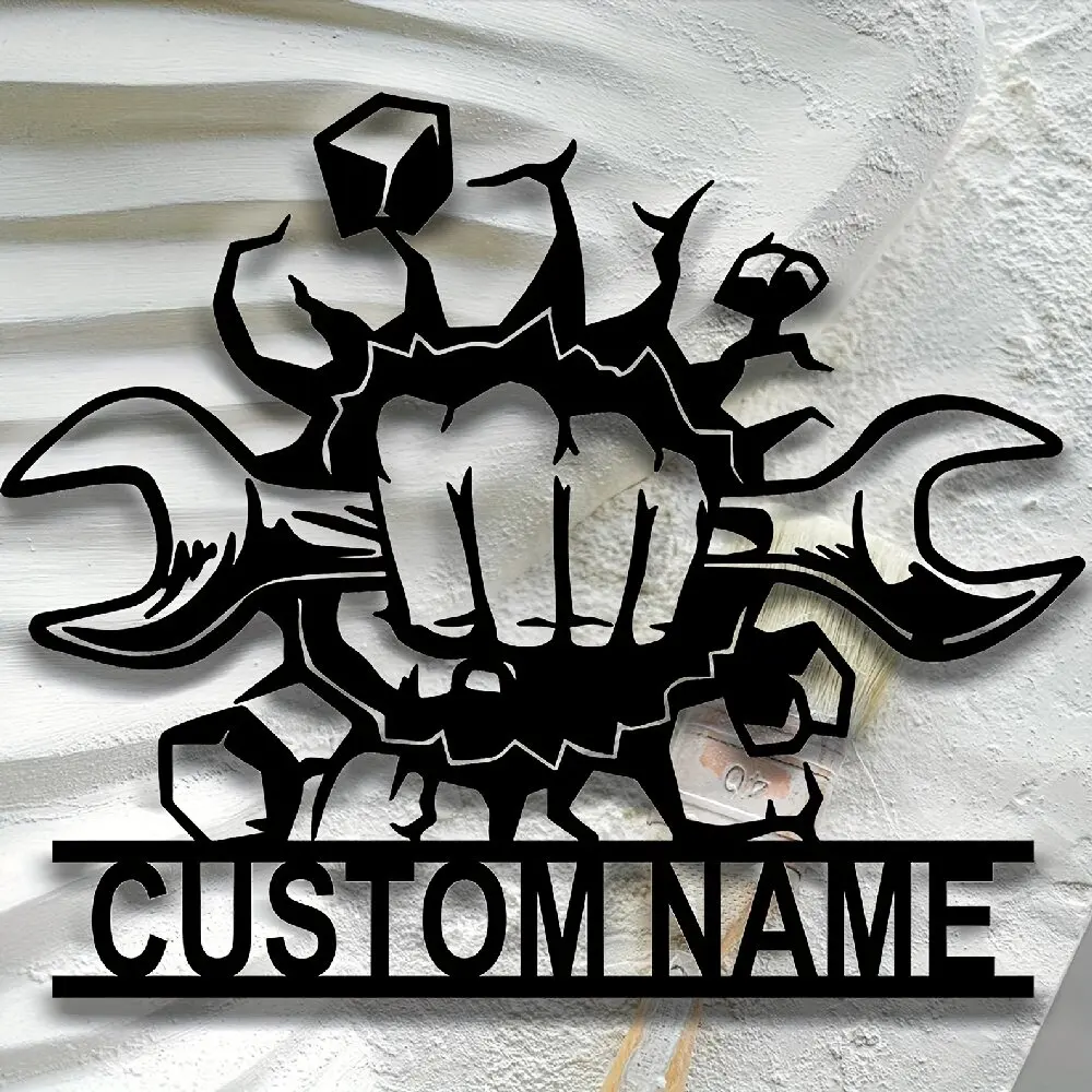 Custom Metal Workshop Wall Sig - огляд і ціна Workshop Tools Name
