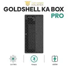 BR FAST SHIPPING Top Miner Malaysia | 👷🏻‍♂️ GOLDSHELL MINER ⛏️ 🔥 #KA BOX PRO ( 1.6T )