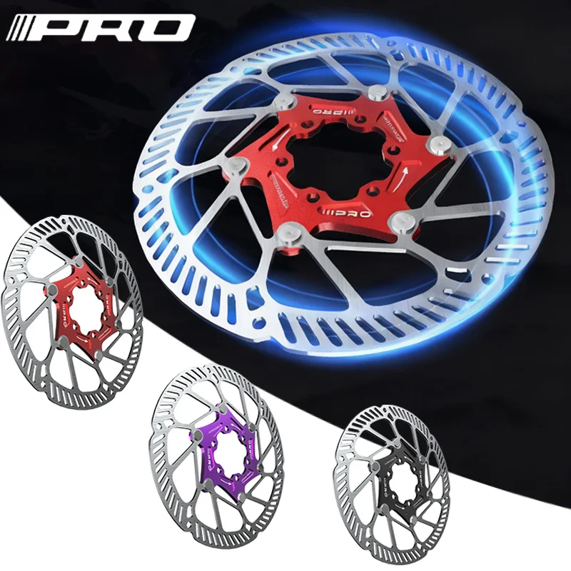 

IIIPRO Велосипедный плавающий ротор 140 мм 160 мм 180 мм 203 мм Гидравлические дисковые тормозные роторы для горного велосипеда 6-боевые поплавковые диски Запчасти MTB