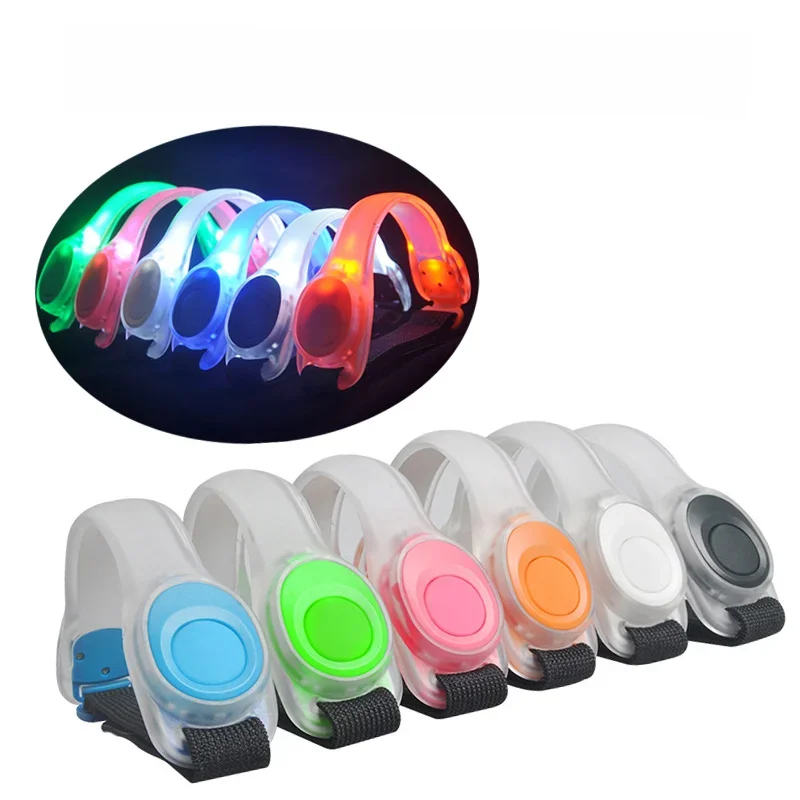 AliExpress Cycling LED Light Up Armband Night Running Safety Walking Roller Skates Light Leg Warning Armband