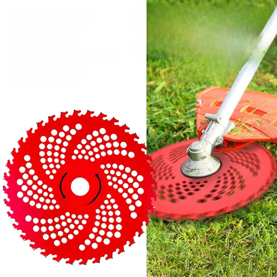 Lawn Mower 36Tooth Saw Blade Weeder Blades Weeding Grass Beaters Alloy Circular Saw Blade Weeding Irrigation Machine Accessories