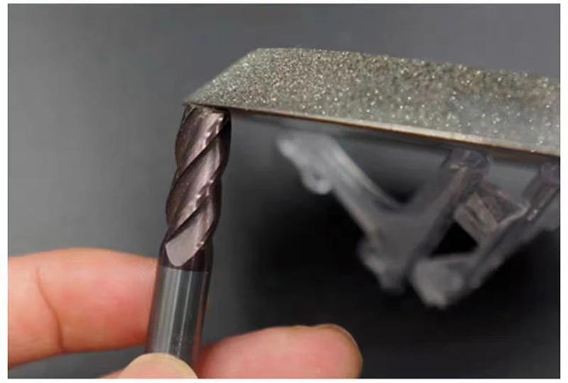 Legierungs-Diamantschleifscheibe mit Einzelkante, 125 mm Durchmesser, 30, 45, 60 Grad, 1V1 Schleifscheibe für Stahl, CBN, Keramikfräser – Detail 4