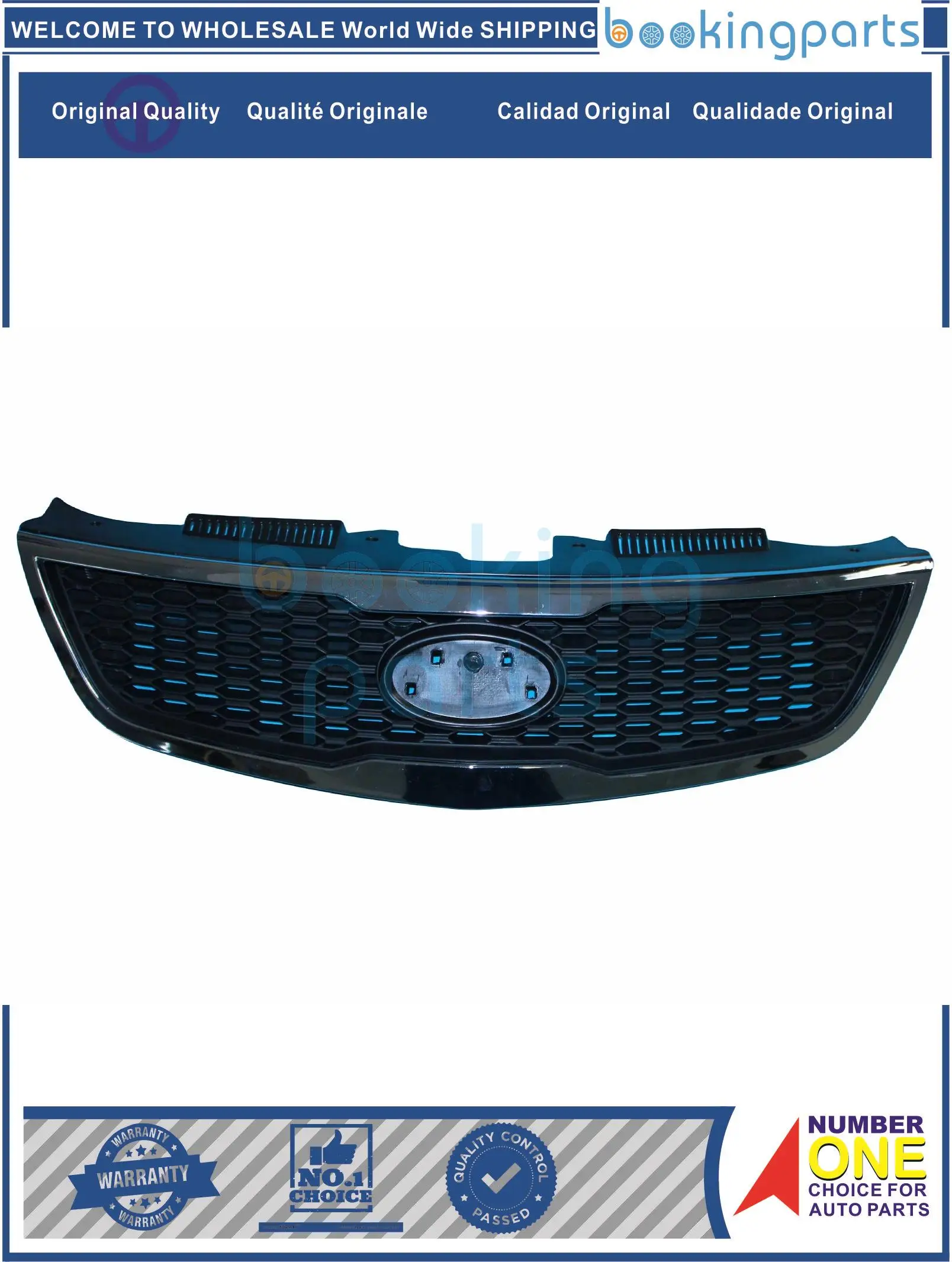 

GRI35930,GRILLE,86351-1X000,863511X000,86350-1M010,863501M010 Grille For KIA CERATO/FORTE 09