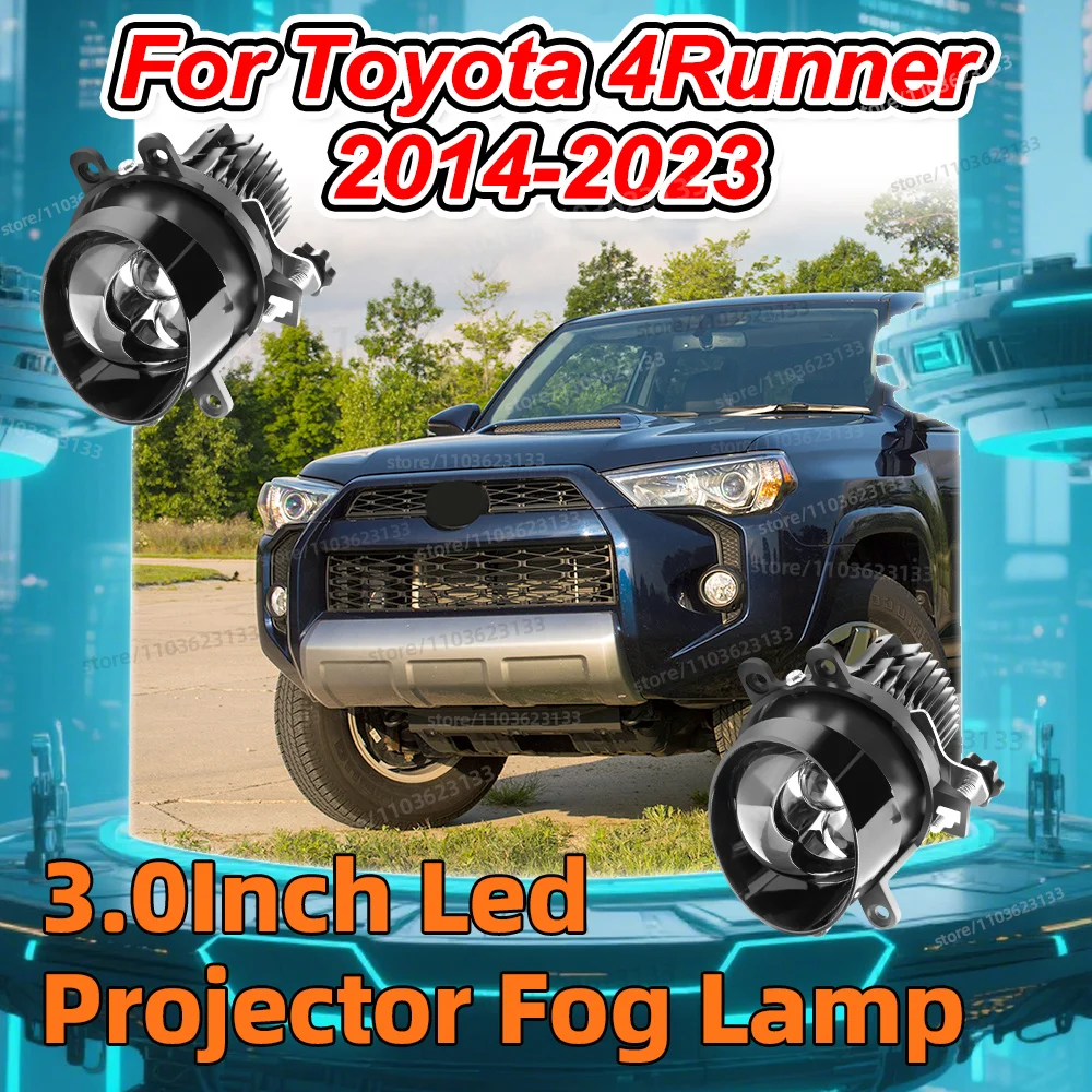 

3 Inch Bi Led Fog Light Laser Lens For Toyota 4Runner 2014 2023 2015 2016 2017 2018 2019 2020 2021 2022