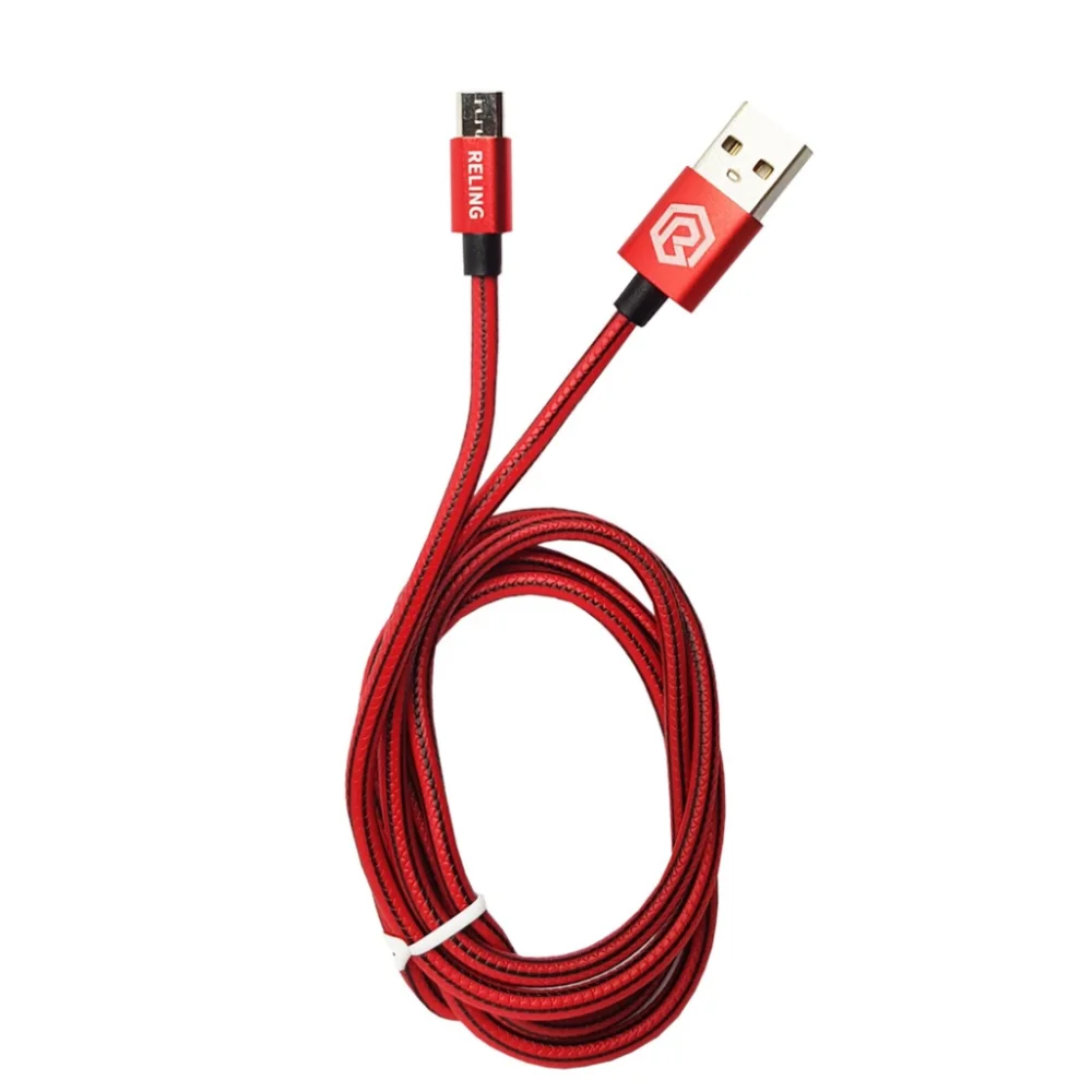 Cabo V8 para celular, 2.4a-1, metro, modelo re-cbo-6009