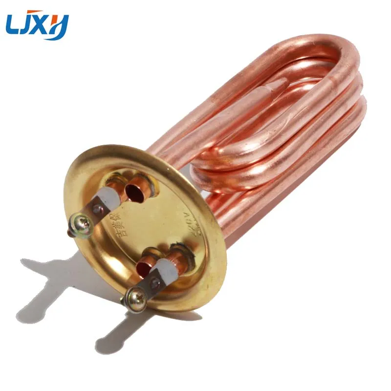 LJXH Step-by-step Automatic Water electric Boiler Heating Element Round Flange 220V 2KW3KW with Probe