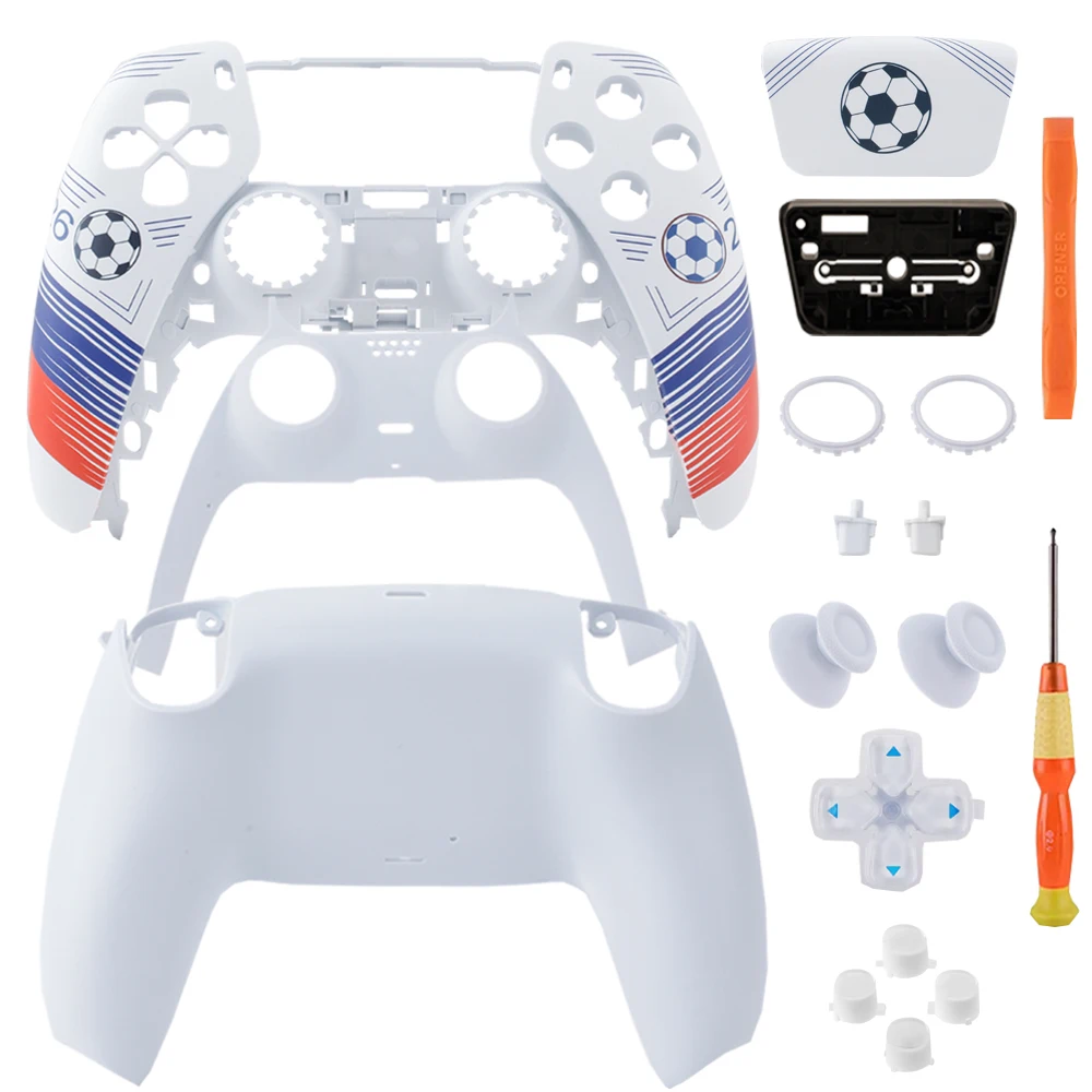 Custom Front Shell With Touchpad For PS5 DualSense Controller BDM-010/020/030/040/050 Replacement Faceplate DIY Mod view 2