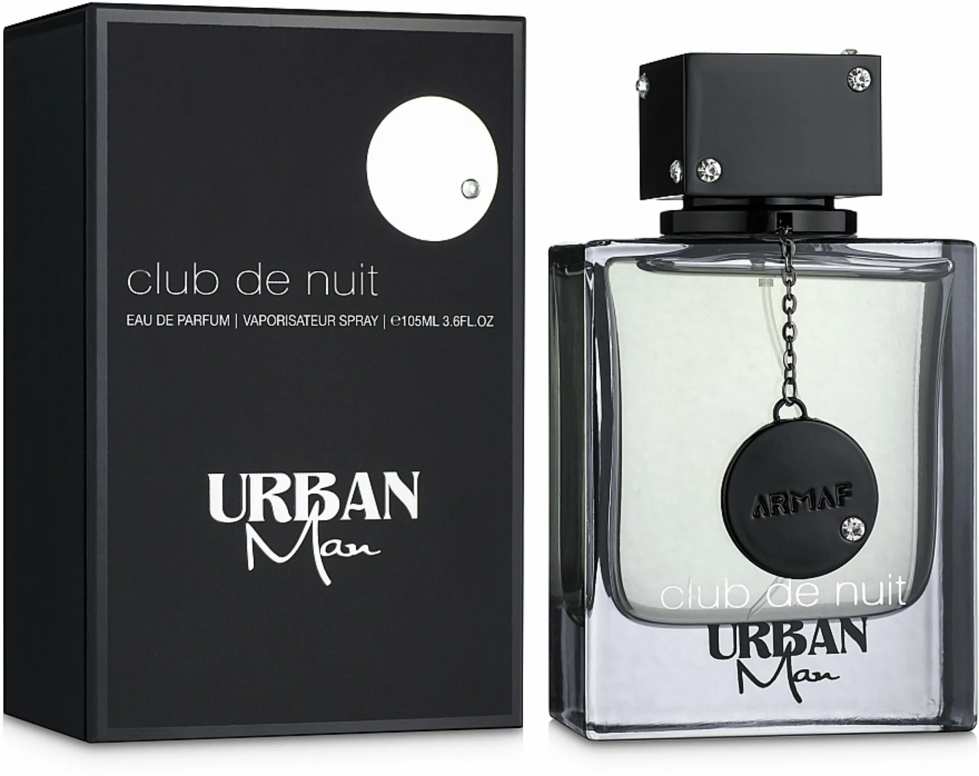 

Armaf Club de Nuit Urban Man Men's Eau de Parfum, Fresh Woody & Citrus Fragrance for Modern City Style