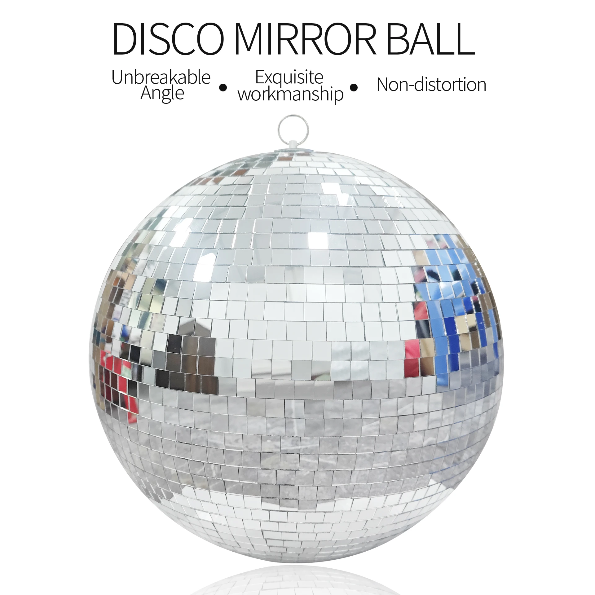 Disco Ball Mirror Ball 12 inch Mirror Ball Large Disco Ball Disco Ball 30 cm,Hanging Party for Party Design,Wedding Decoration.